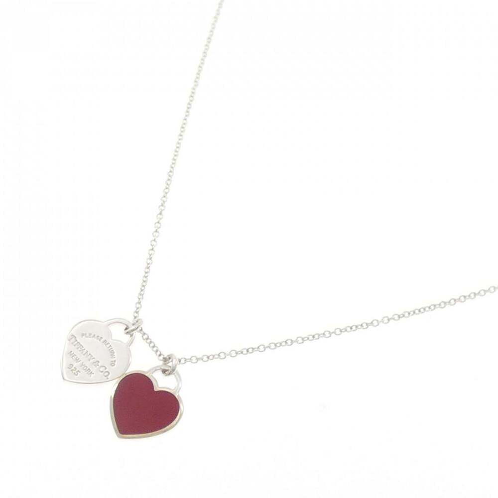 TIFFANY Silver Heart Necklace - Picture 2 of 6
